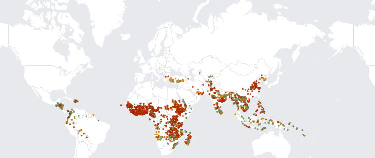 Carte Du Paludisme Dans Le Monde Vigilance Moustiques