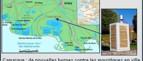 Camargue : des bornes nouvelle génération contre les moustiques